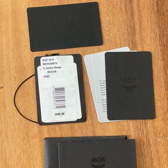 MCM Hobo Bag, Golden Mango - Picture 13 of 16